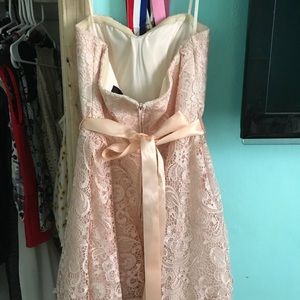 Camille la vie Salmon Prom Dress